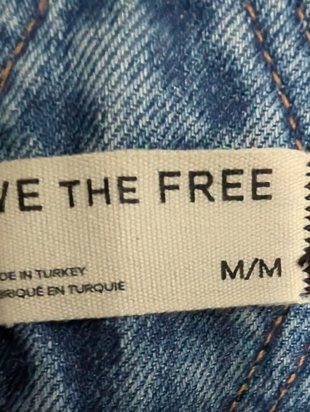 We The Free Lucky You Barrel Overalls, Size Med, nwot... Gorgeous - Picture 6 of 6